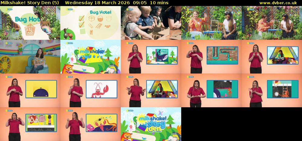 milkshake! Story Den (5) Wednesday 18 March 2026 09:05 - 09:15