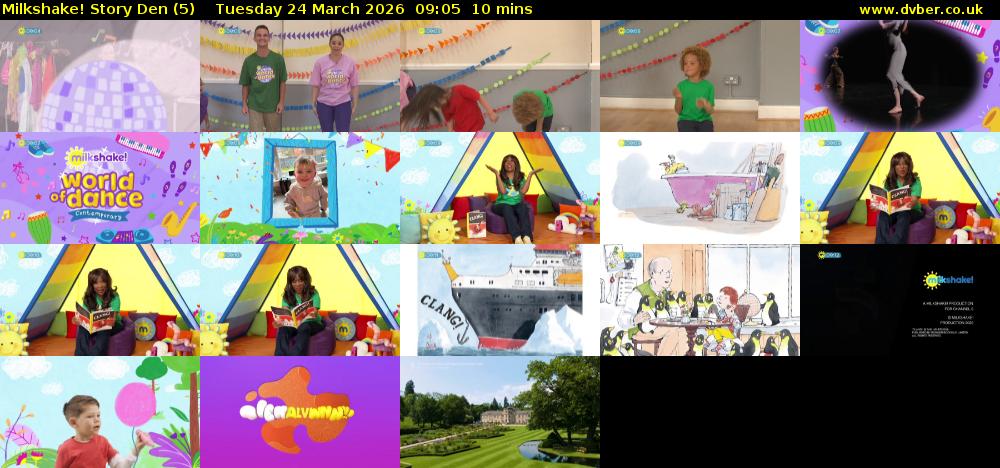 milkshake! Story Den (5) Tuesday 24 March 2026 09:05 - 09:15