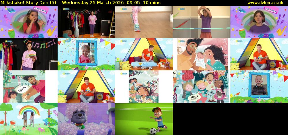 milkshake! Story Den (5) Wednesday 25 March 2026 09:05 - 09:15