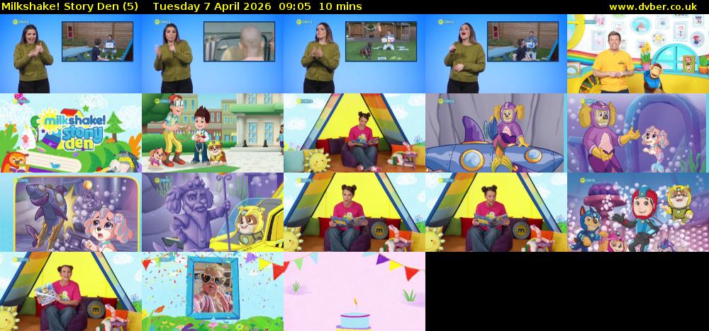 milkshake! Story Den (5) Tuesday 7 April 2026 09:05 - 09:15