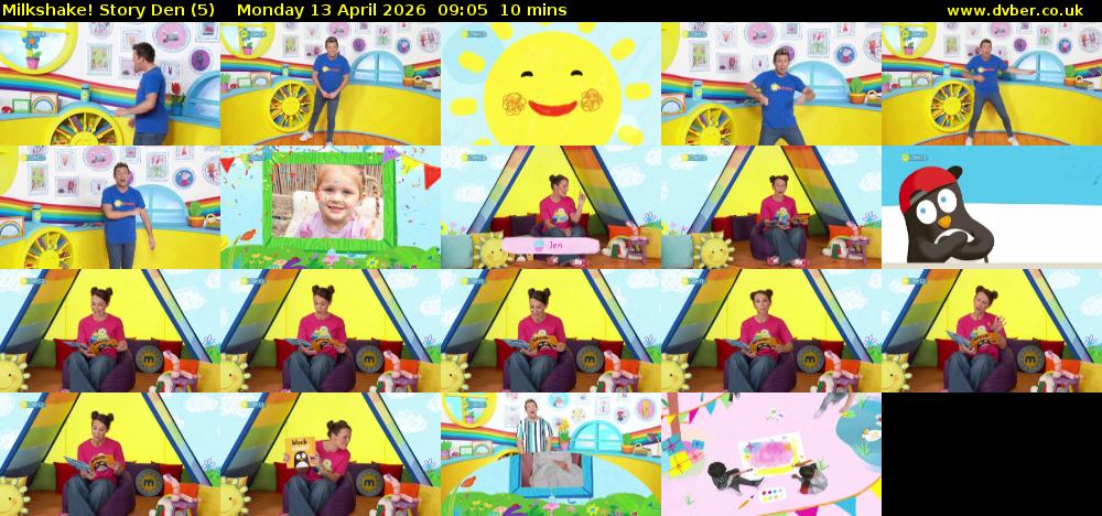 milkshake! Story Den (5) Monday 13 April 2026 09:05 - 09:15
