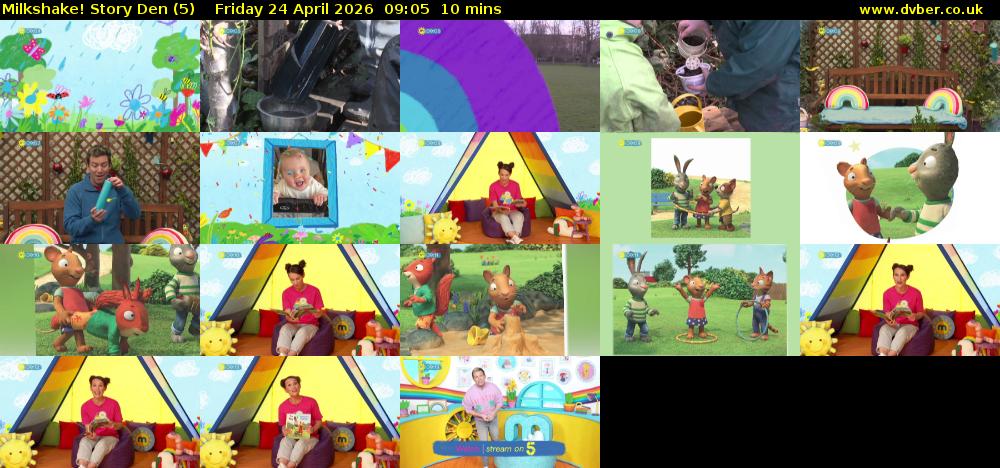 milkshake! Story Den (5) Friday 24 April 2026 09:05 - 09:15