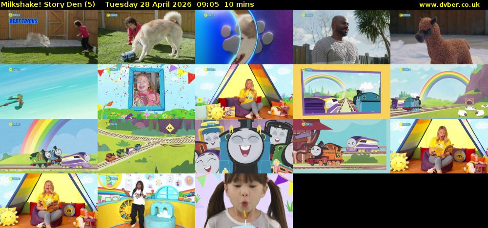 milkshake! Story Den (5) Tuesday 28 April 2026 09:05 - 09:15