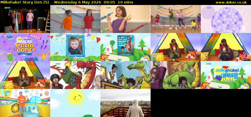 milkshake! Story Den (5) Wednesday 6 May 2026 09:05 - 09:15