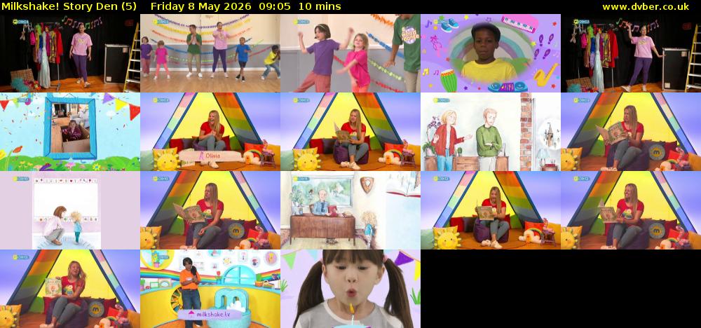milkshake! Story Den (5) Friday 8 May 2026 09:05 - 09:15