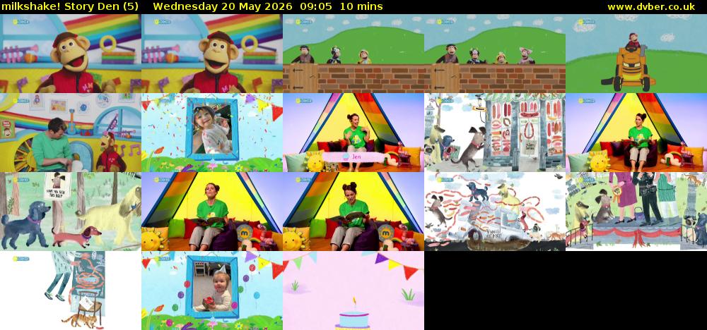 milkshake! Story Den (5) Wednesday 20 May 2026 09:05 - 09:15