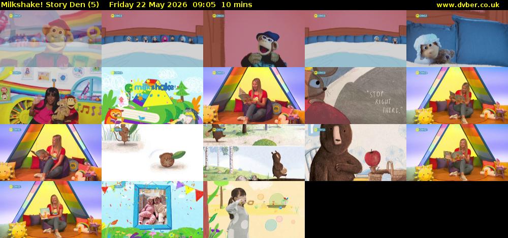 milkshake! Story Den (5) Friday 22 May 2026 09:05 - 09:15