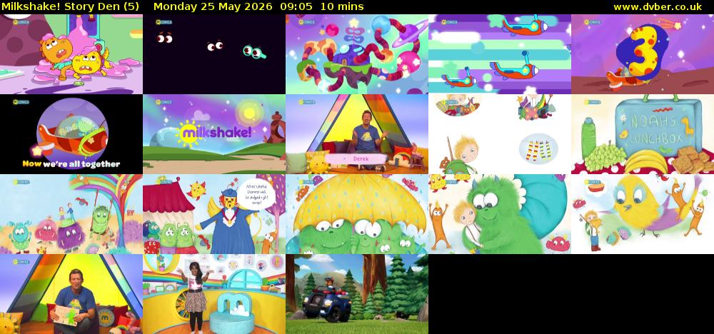 milkshake! Story Den (5) Monday 25 May 2026 09:05 - 09:15