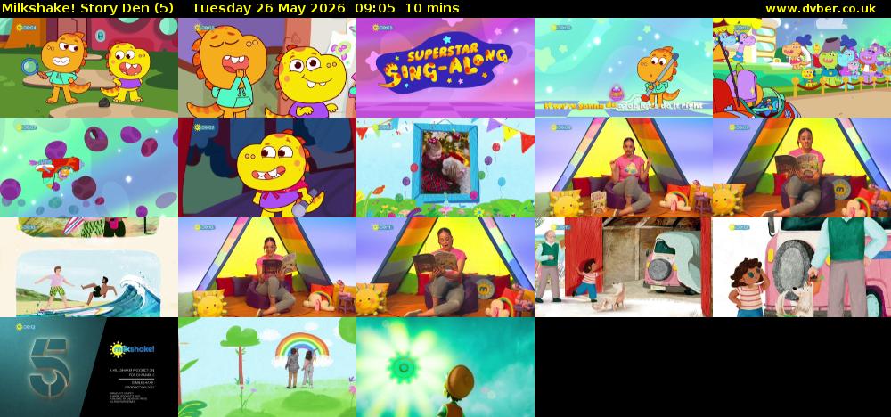 milkshake! Story Den (5) Tuesday 26 May 2026 09:05 - 09:15