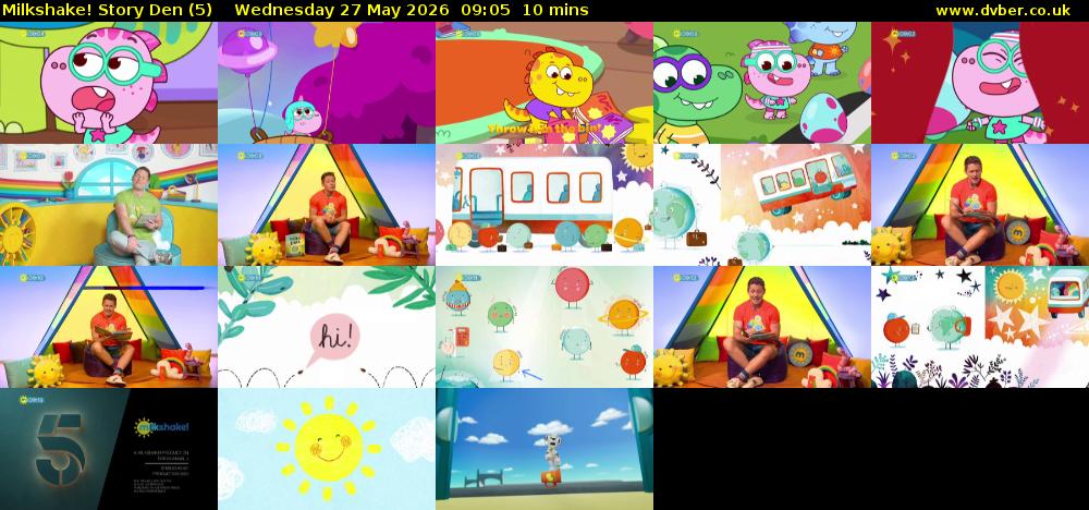 milkshake! Story Den (5) Wednesday 27 May 2026 09:05 - 09:15