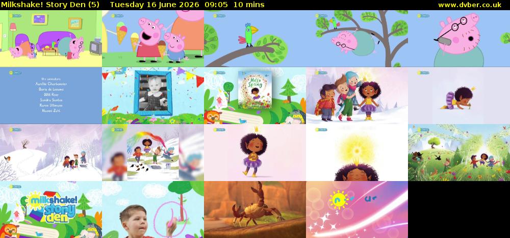 milkshake! Story Den (5) Tuesday 16 June 2026 09:05 - 09:15