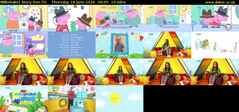 milkshake! Story Den (5) Thursday 18 June 2026 09:05 - 09:15