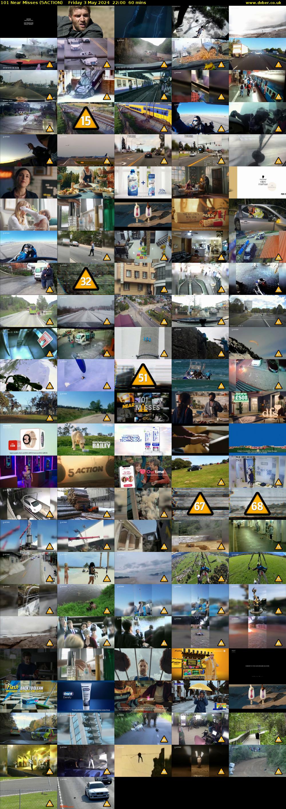 101 Near Misses (5ACTION) Friday 3 May 2024 22:00 - 23:00