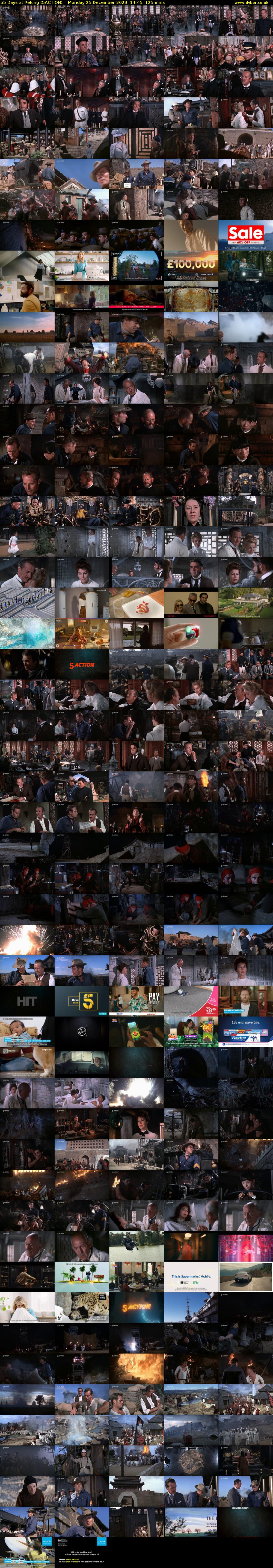 55 Days at Peking (5ACTION) Monday 25 December 2023 14:45 - 16:50