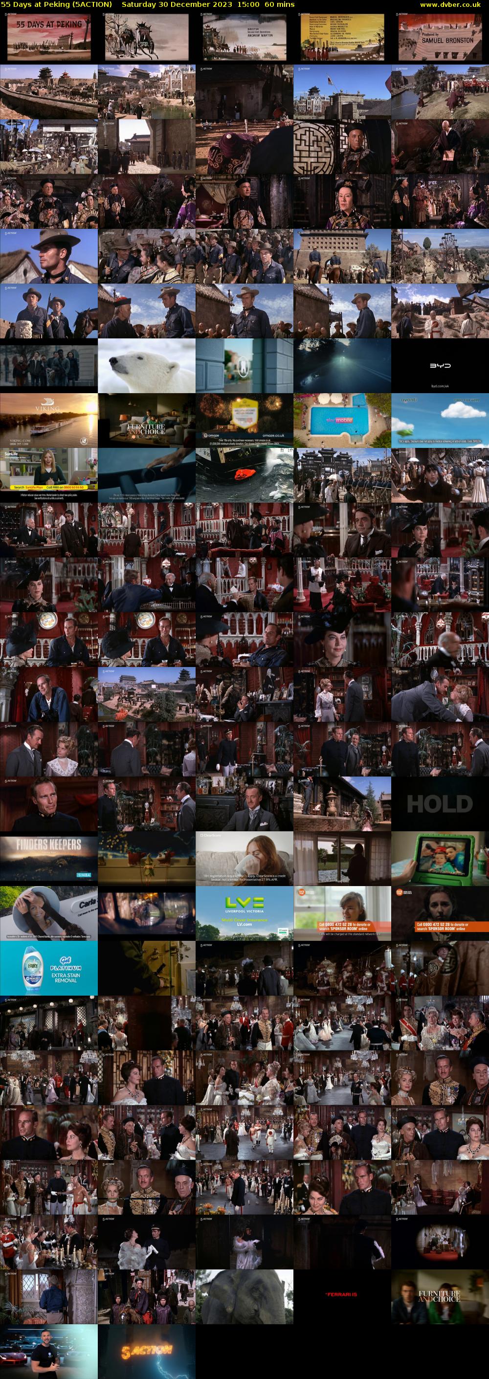 55 Days at Peking (5ACTION) Saturday 30 December 2023 15:00 - 16:00