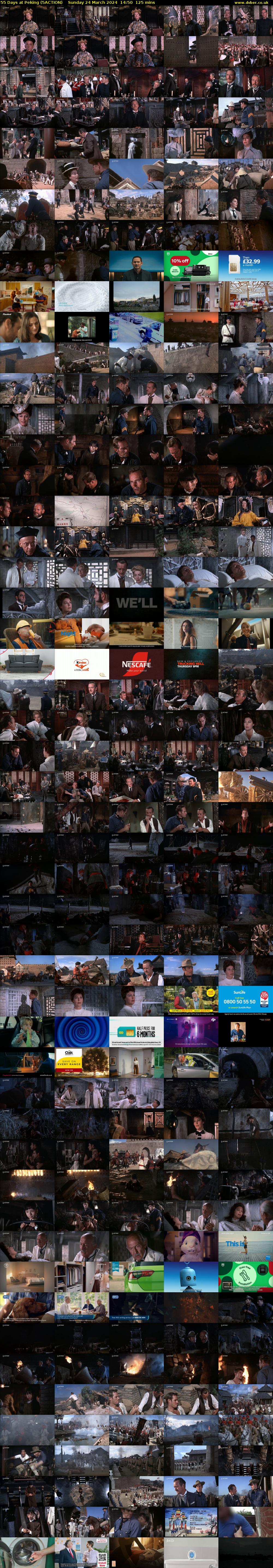 55 Days at Peking (5ACTION) Sunday 24 March 2024 14:50 - 16:55
