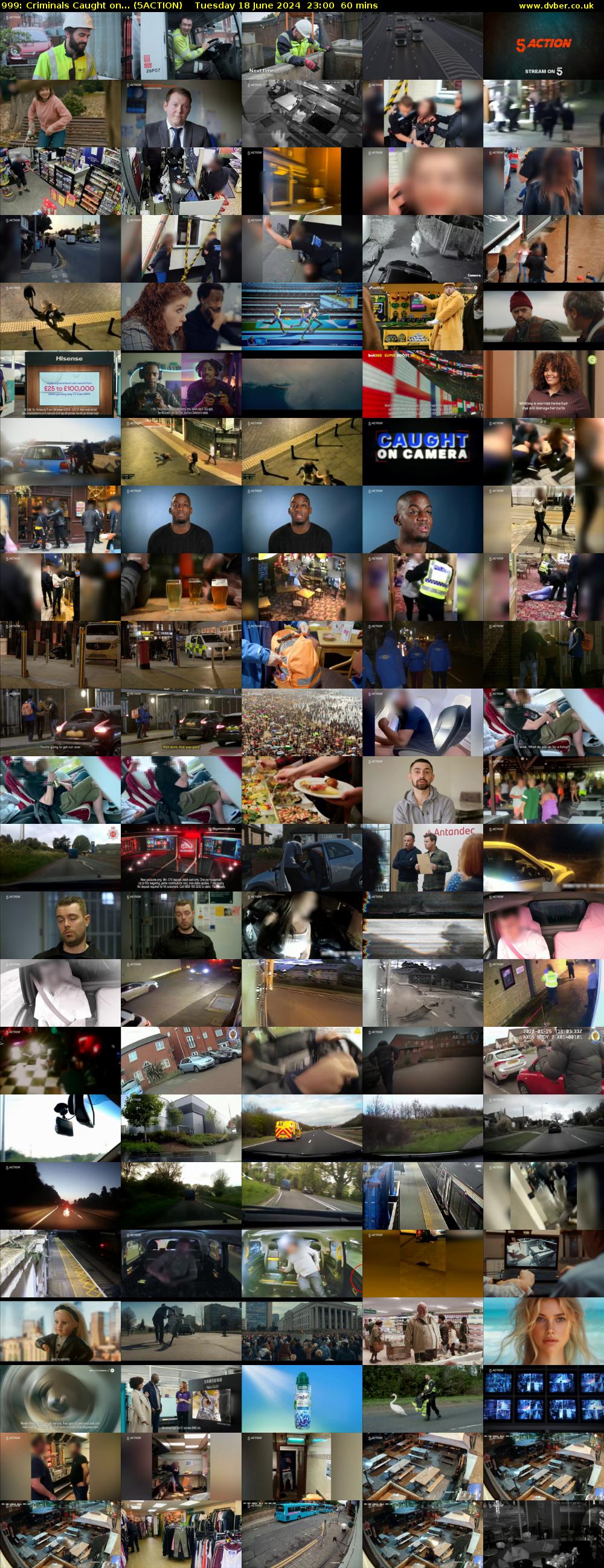999: Criminals Caught on... (5ACTION) Tuesday 18 June 2024 23:00 - 00:00