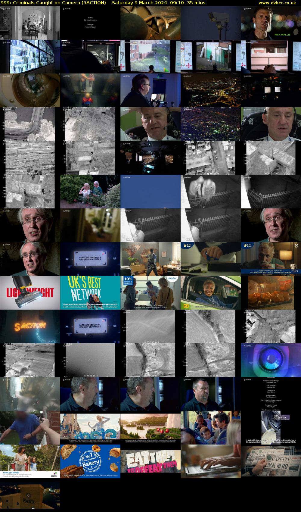 999: Criminals Caught on Camera (5ACTION) Saturday 9 March 2024 09:10 - 09:45