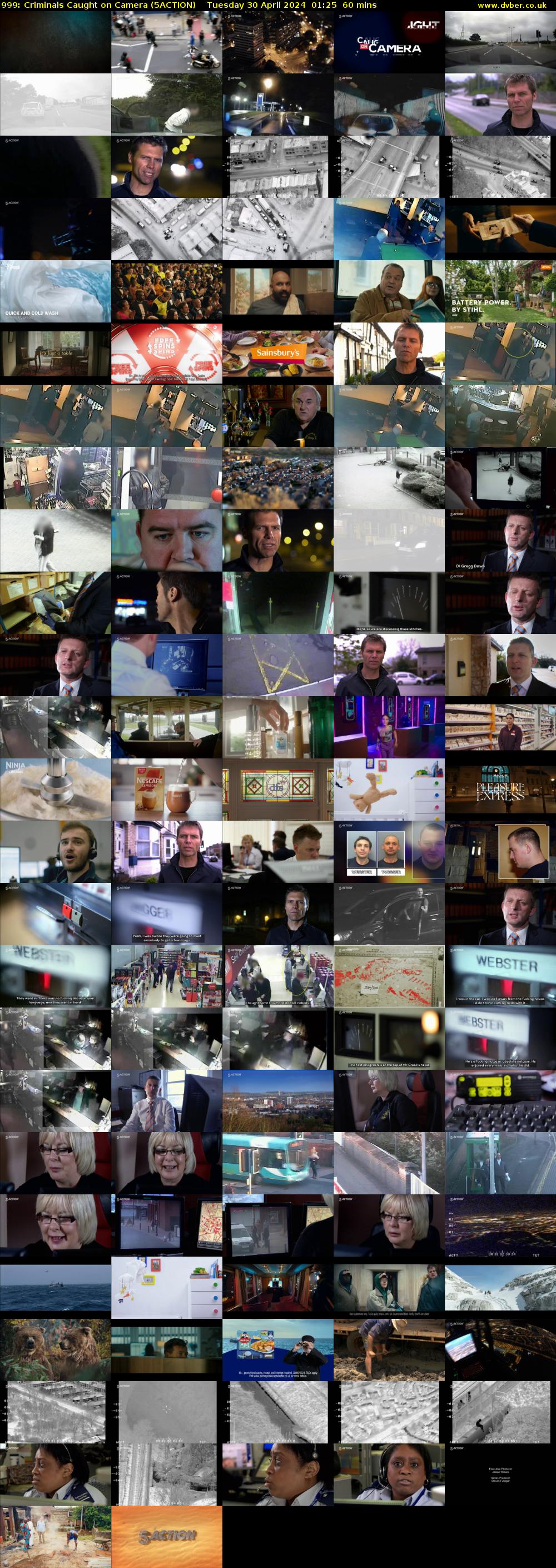 999: Criminals Caught on Camera (5ACTION) Tuesday 30 April 2024 01:25 - 02:25