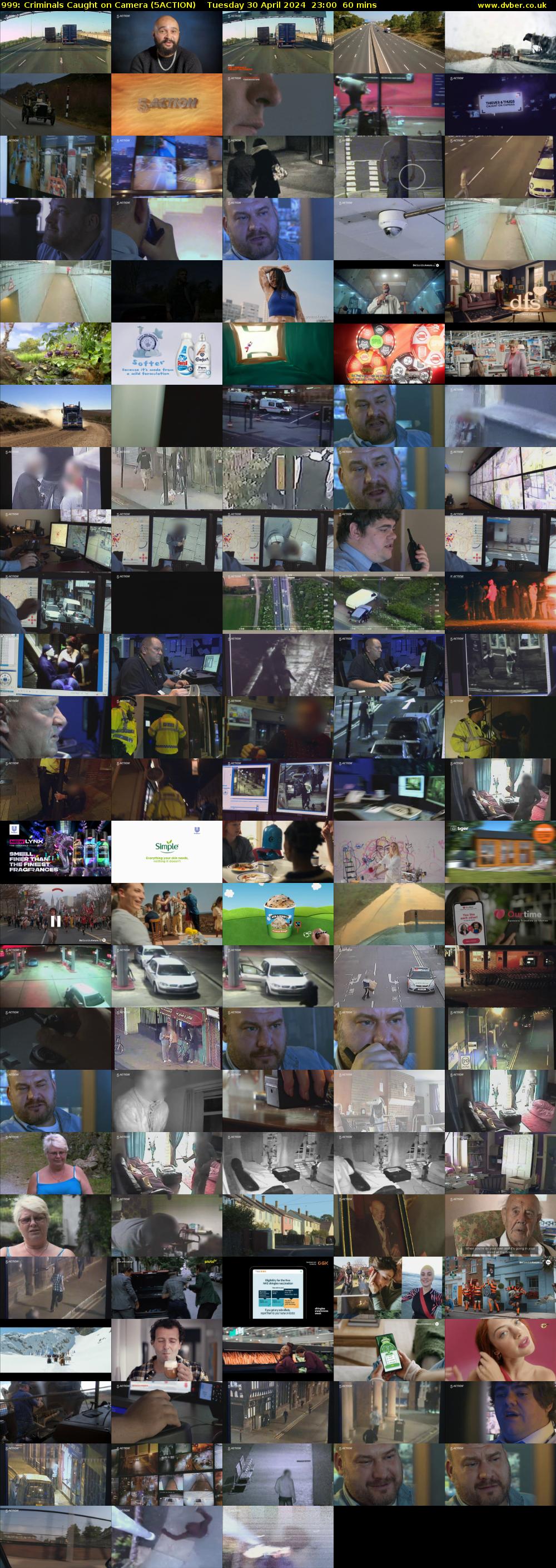 999: Criminals Caught on Camera (5ACTION) Tuesday 30 April 2024 23:00 - 00:00