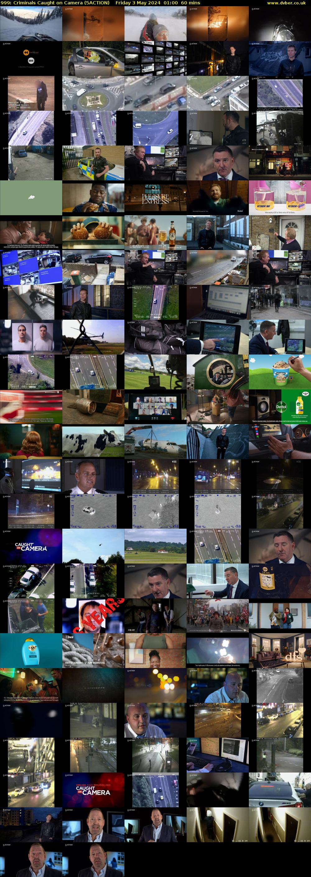 999: Criminals Caught on Camera (5ACTION) Friday 3 May 2024 01:00 - 02:00