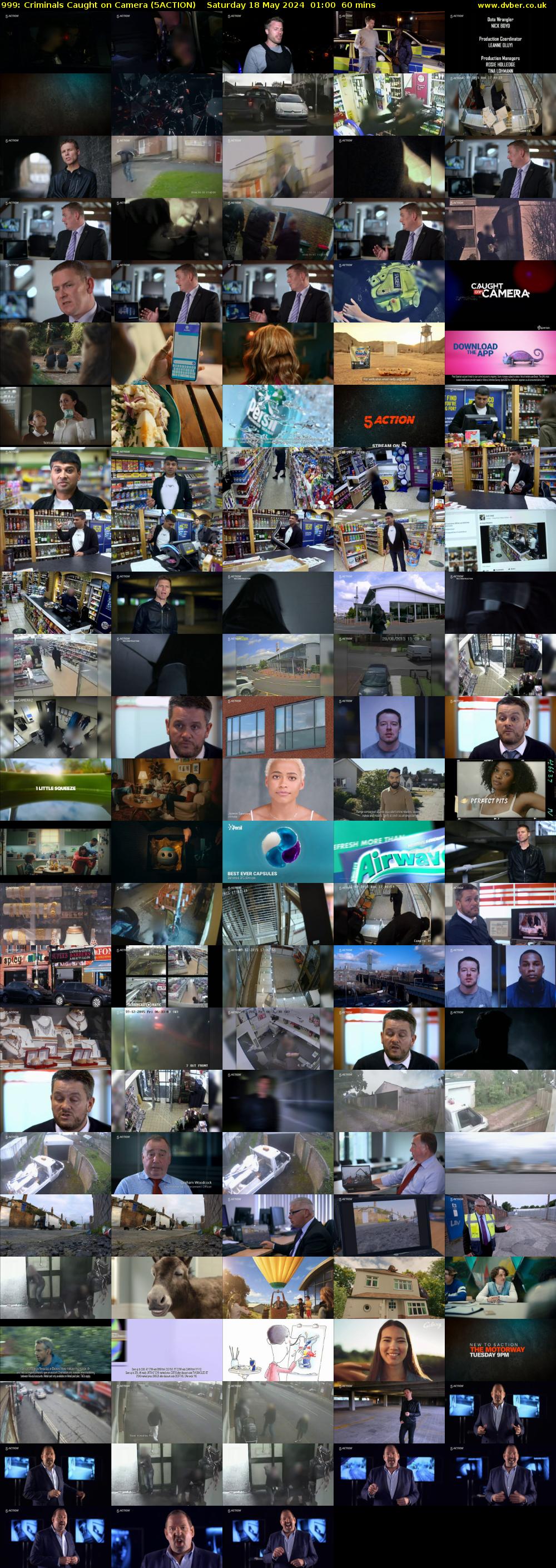 999: Criminals Caught on Camera (5ACTION) Saturday 18 May 2024 01:00 - 02:00