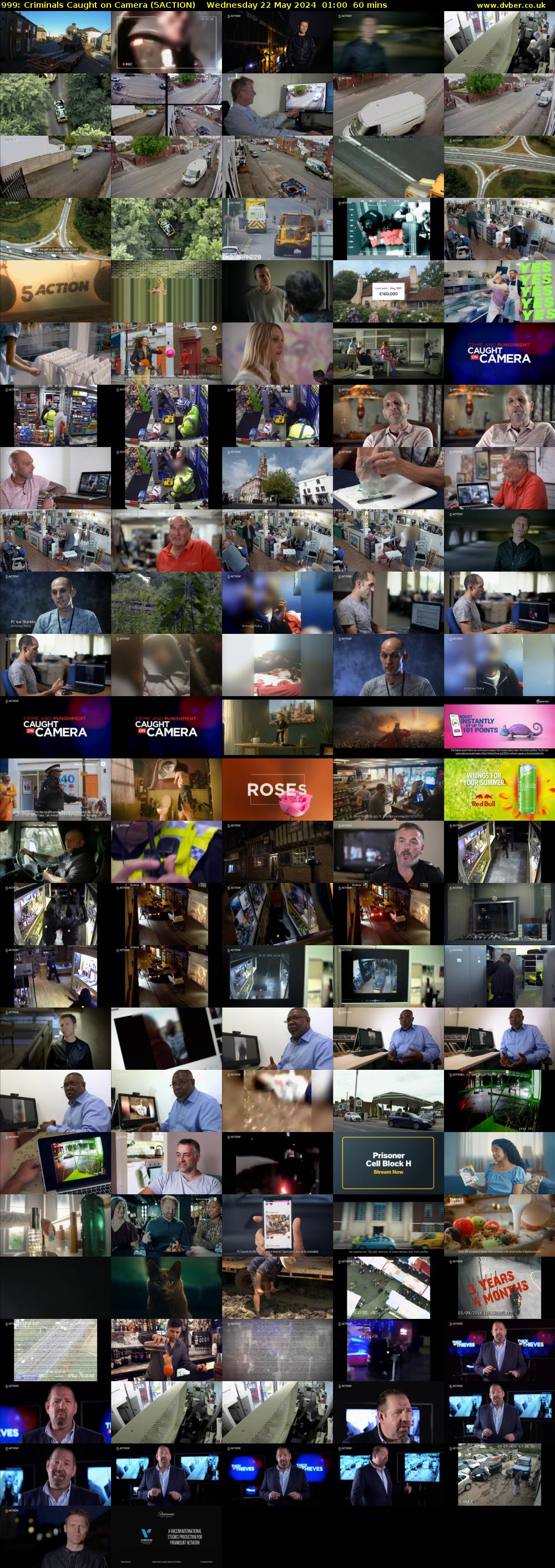 999: Criminals Caught on Camera (5ACTION) Wednesday 22 May 2024 01:00 - 02:00