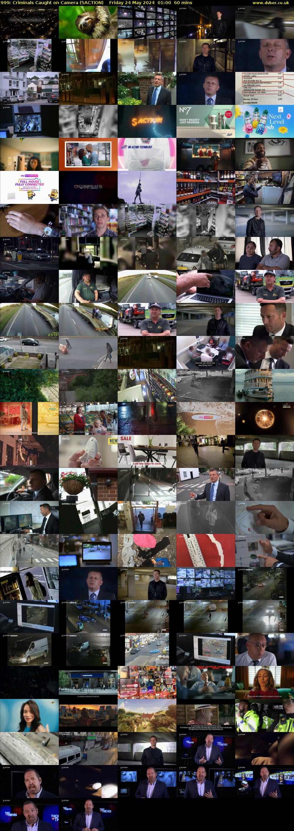 999: Criminals Caught on Camera (5ACTION) Friday 24 May 2024 01:00 - 02:00