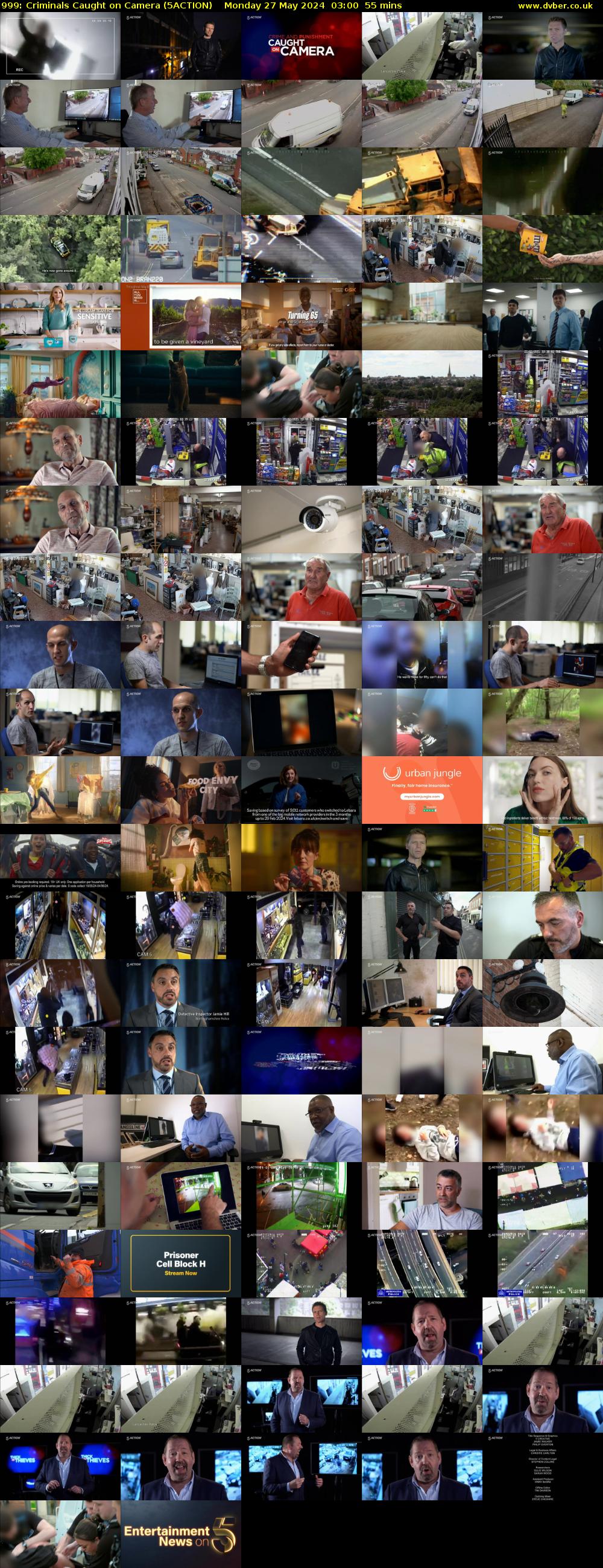 999: Criminals Caught on Camera (5ACTION) Monday 27 May 2024 03:00 - 03:55