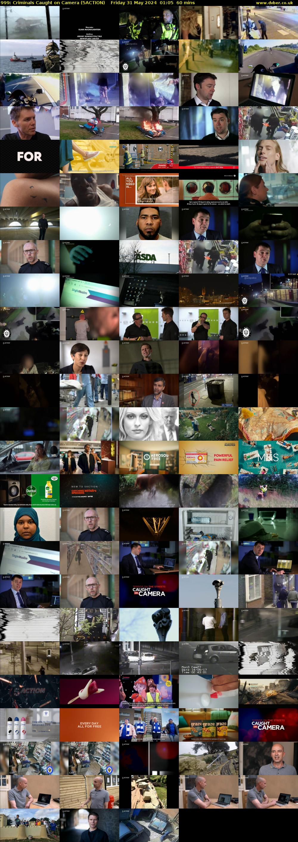 999: Criminals Caught on Camera (5ACTION) Friday 31 May 2024 01:05 - 02:05