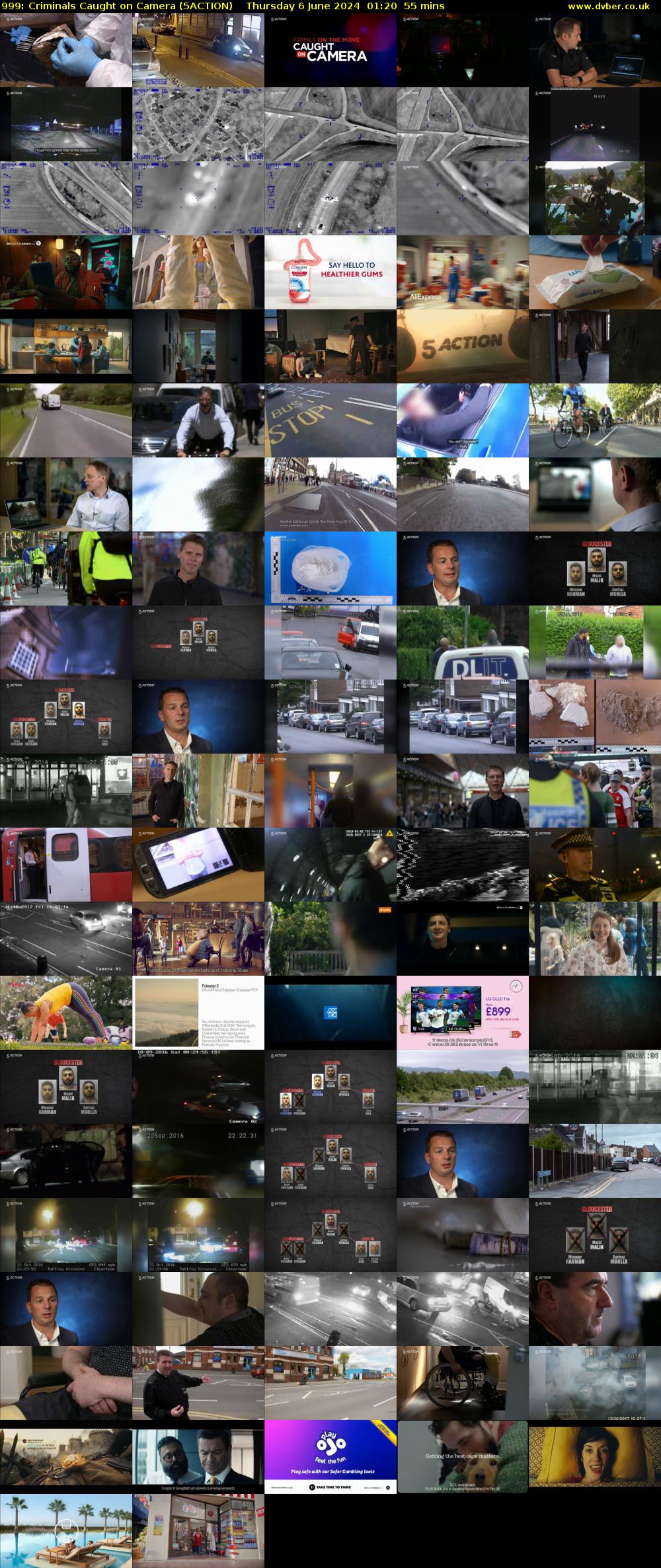 999: Criminals Caught on Camera (5ACTION) Thursday 6 June 2024 01:20 - 02:15