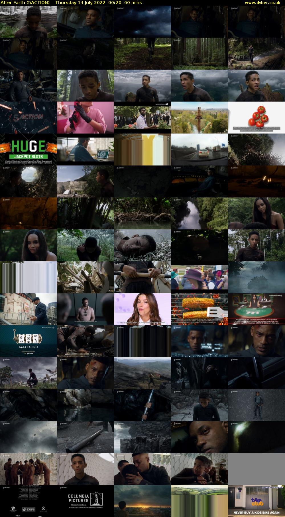 After Earth (5ACTION) Thursday 14 July 2022 00:20 - 01:20