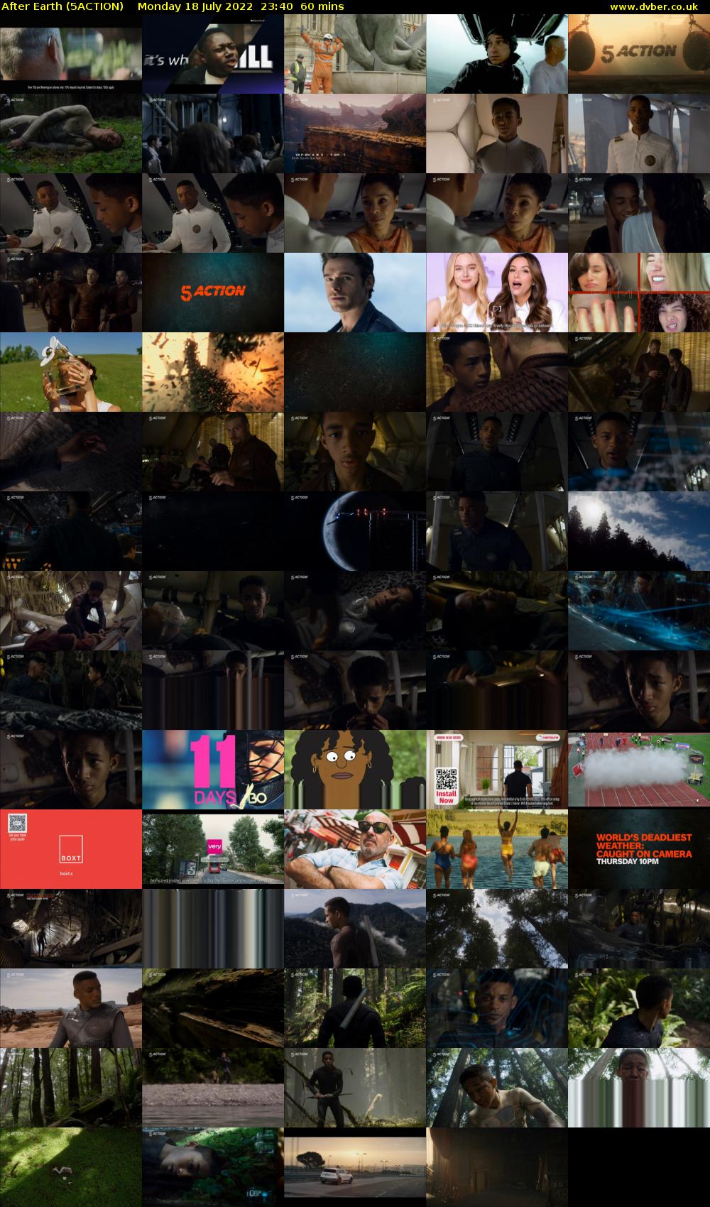 After Earth (5ACTION) Monday 18 July 2022 23:40 - 00:40