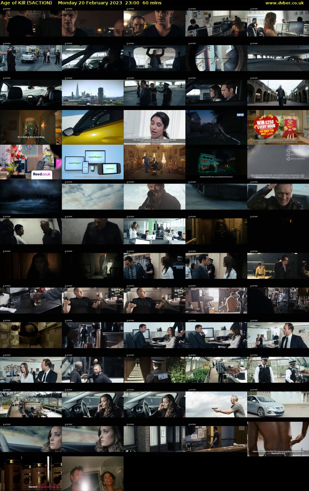 Age of Kill (5ACTION) Monday 20 February 2023 23:00 - 00:00