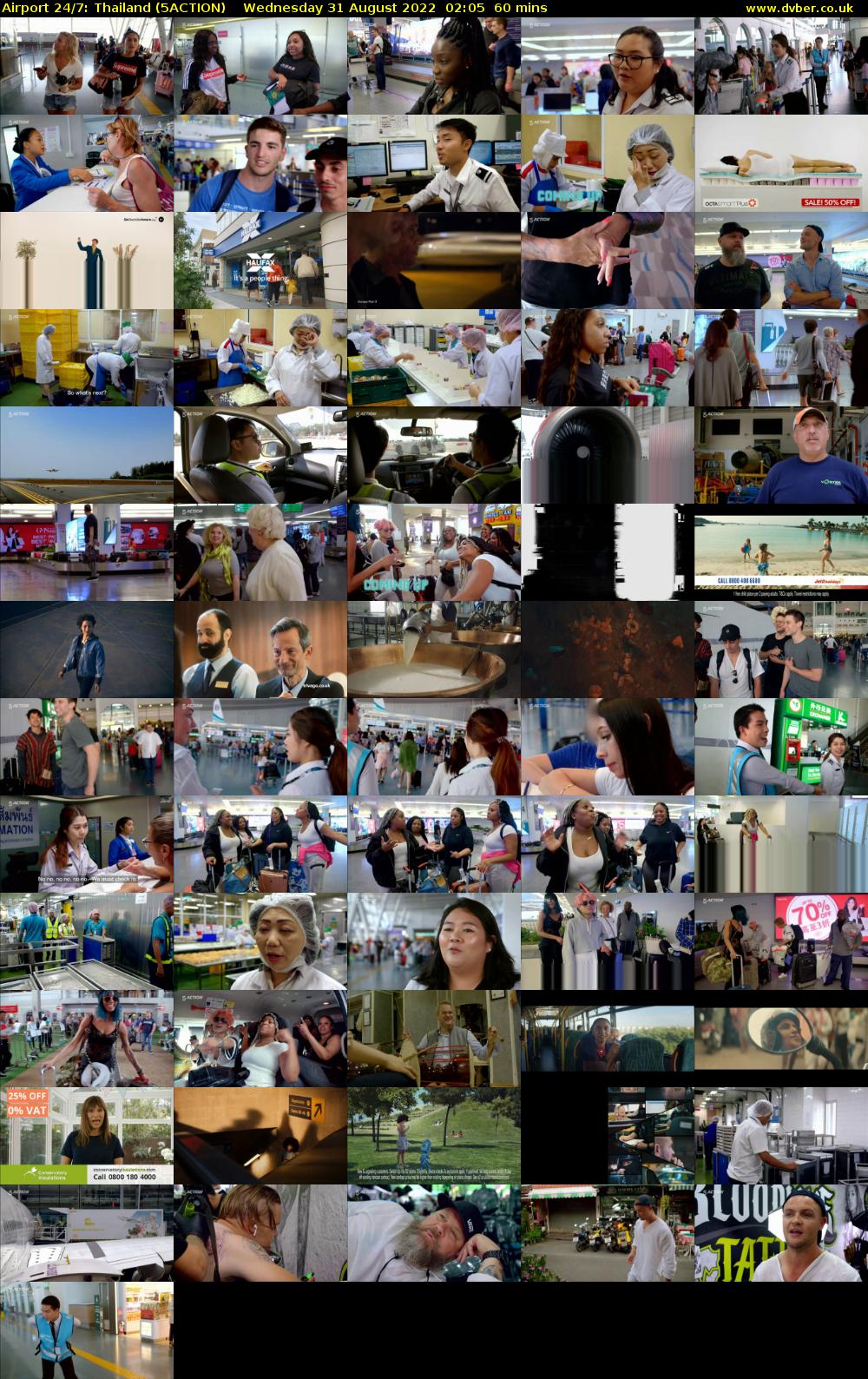 Airport 24/7: Thailand (5ACTION) Wednesday 31 August 2022 02:05 - 03:05