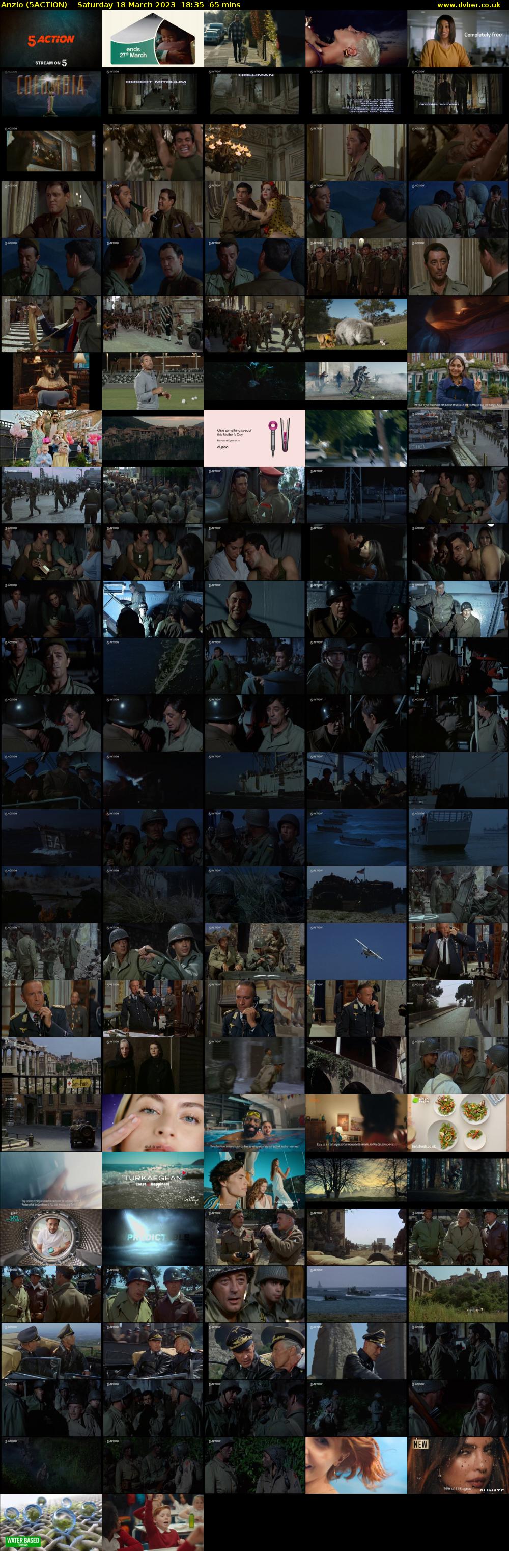 Anzio (5ACTION) Saturday 18 March 2023 18:35 - 19:40