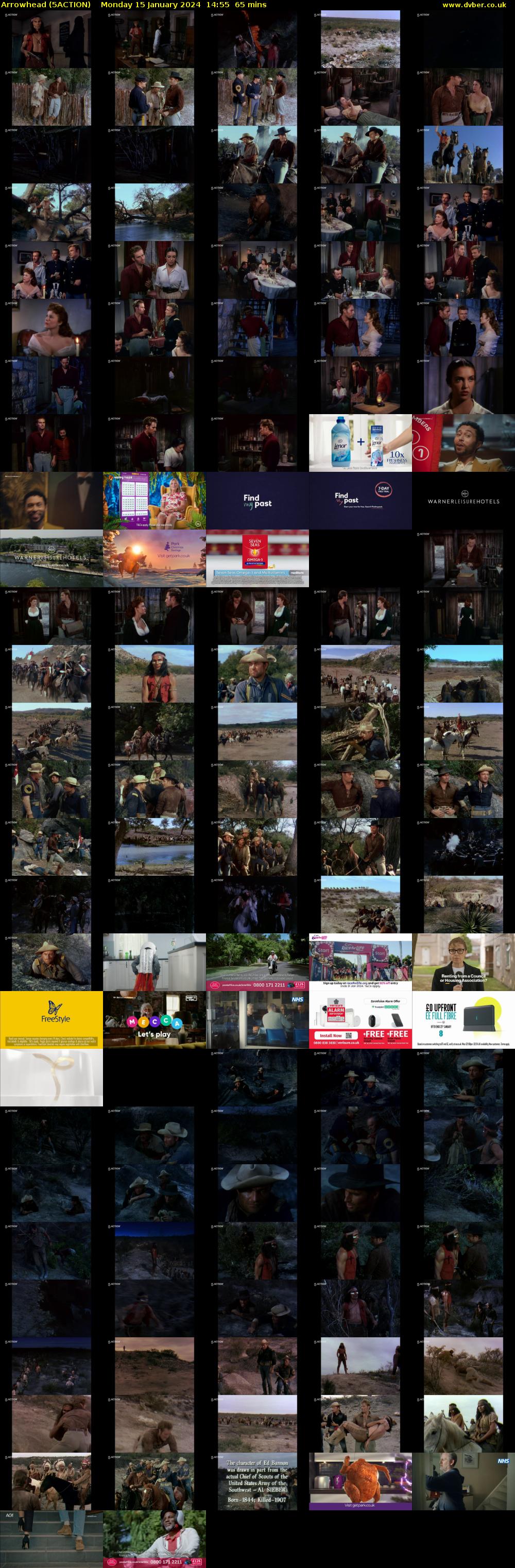 Arrowhead (5ACTION) Monday 15 January 2024 14:55 - 16:00