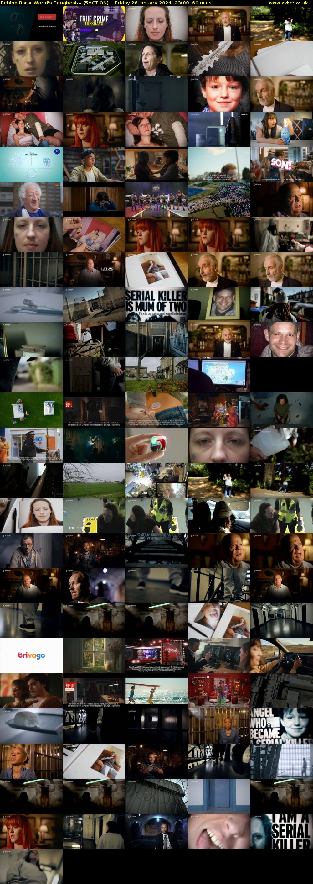 Behind Bars: World's Toughest... (5ACTION) Friday 26 January 2024 23:00 - 00:00