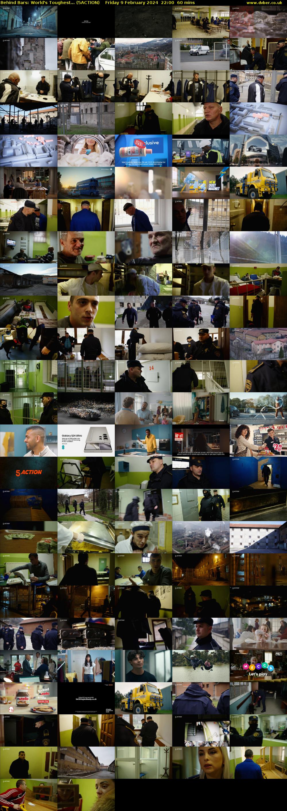 Behind Bars: World's Toughest... (5ACTION) Friday 9 February 2024 22:00 - 23:00