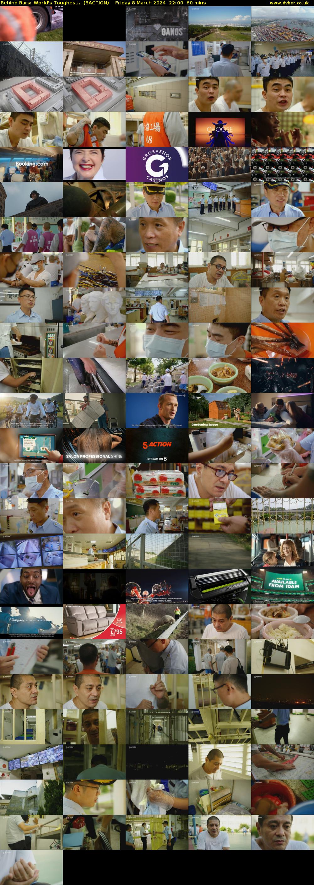 Behind Bars: World's Toughest... (5ACTION) Friday 8 March 2024 22:00 - 23:00