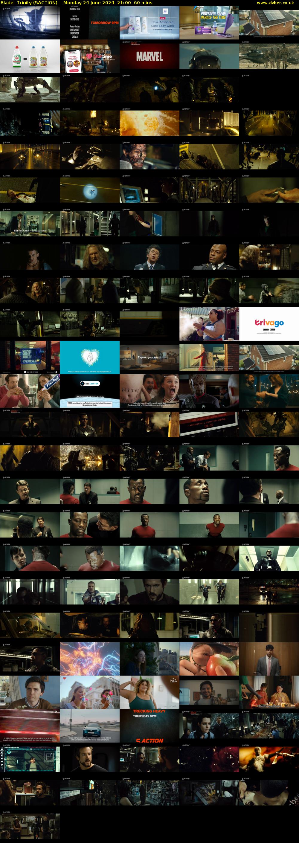 Blade: Trinity (5ACTION) Monday 24 June 2024 21:00 - 22:00