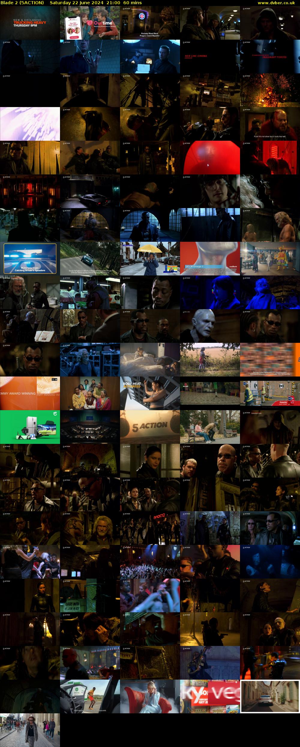 Blade 2 (5ACTION) Saturday 22 June 2024 21:00 - 22:00