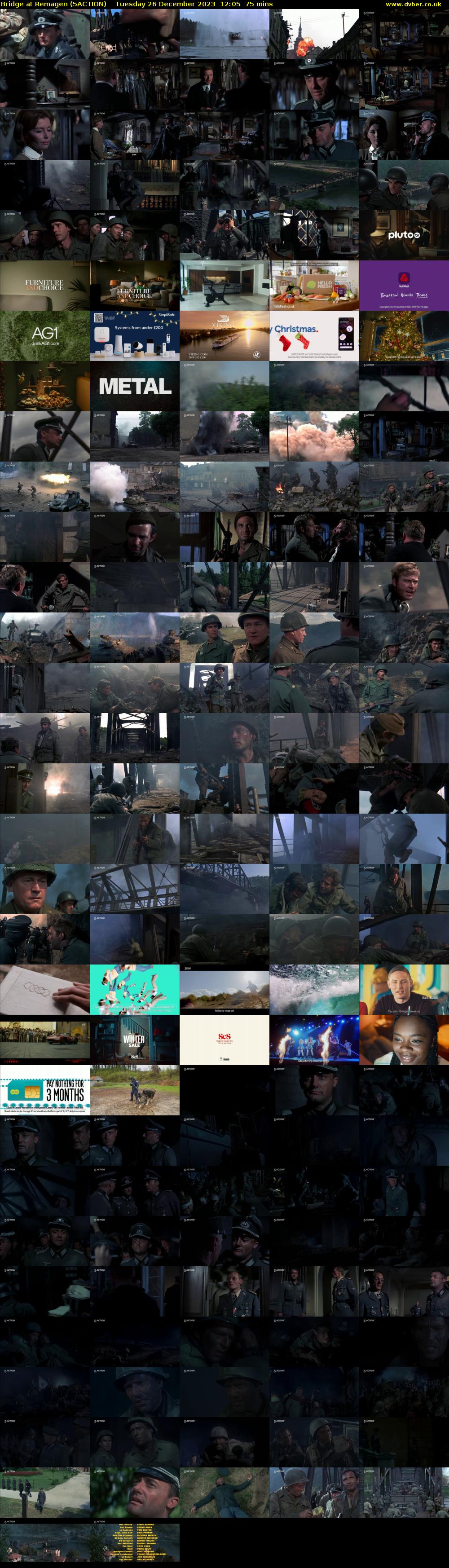 Bridge at Remagen (5ACTION) Tuesday 26 December 2023 12:05 - 13:20