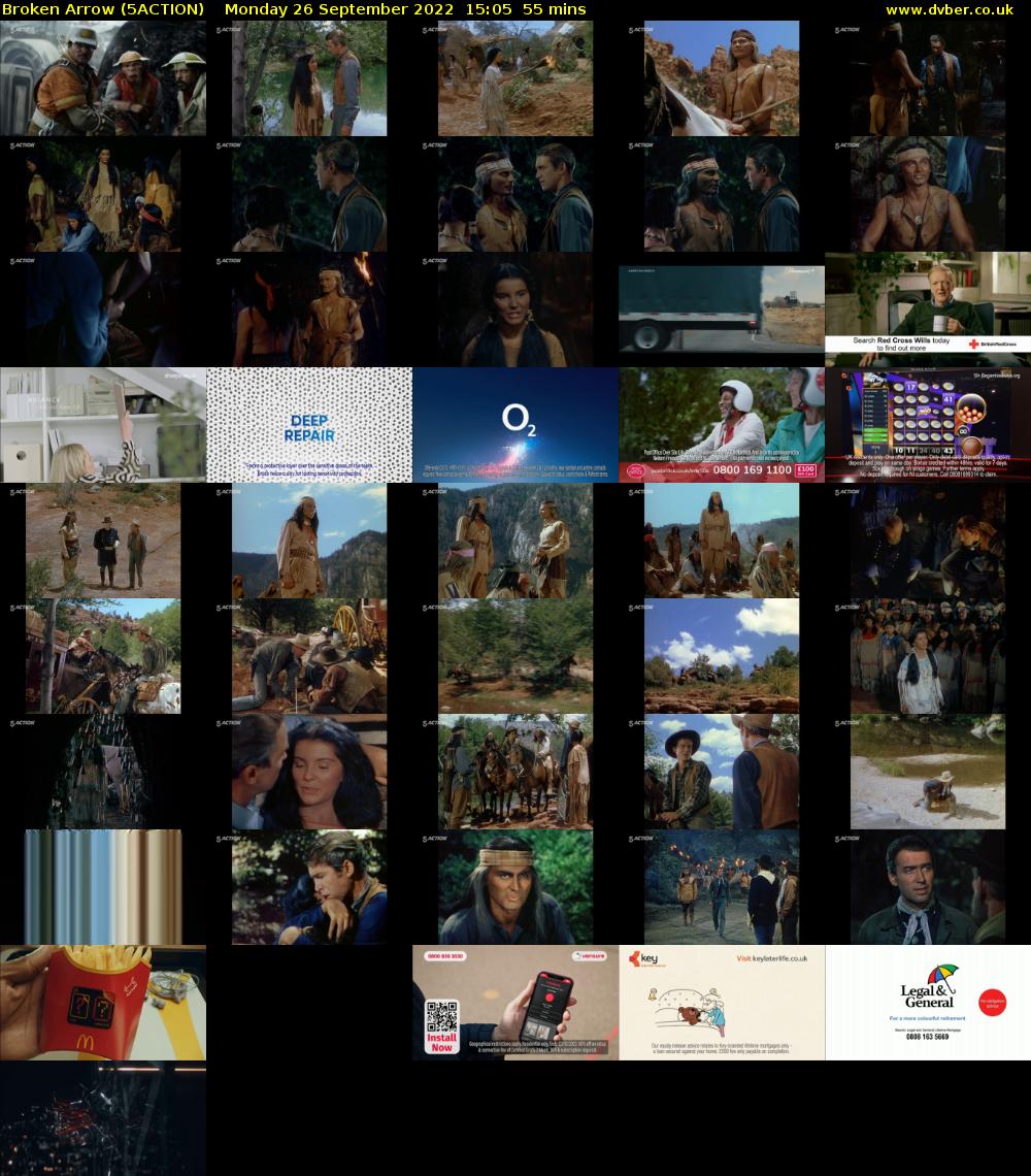 Broken Arrow (5ACTION) Monday 26 September 2022 15:05 - 16:00