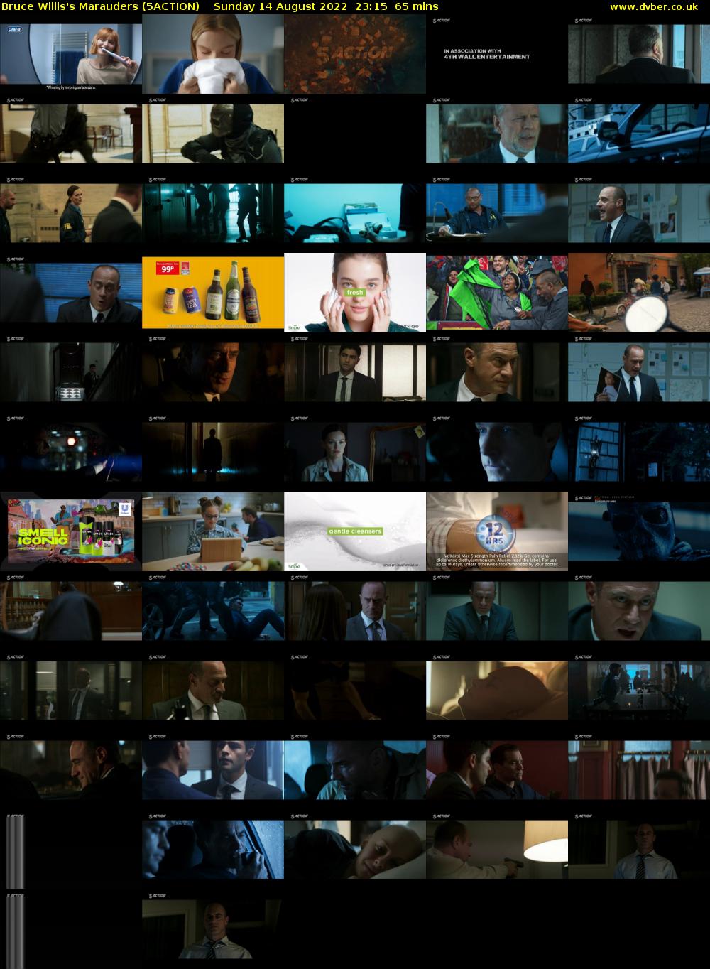 Bruce Willis's Marauders (5ACTION) Sunday 14 August 2022 23:15 - 00:20