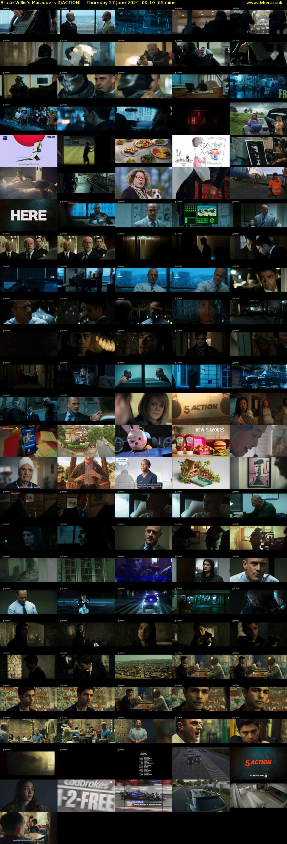 Bruce Willis's Marauders (5ACTION) Thursday 27 June 2024 00:10 - 01:15