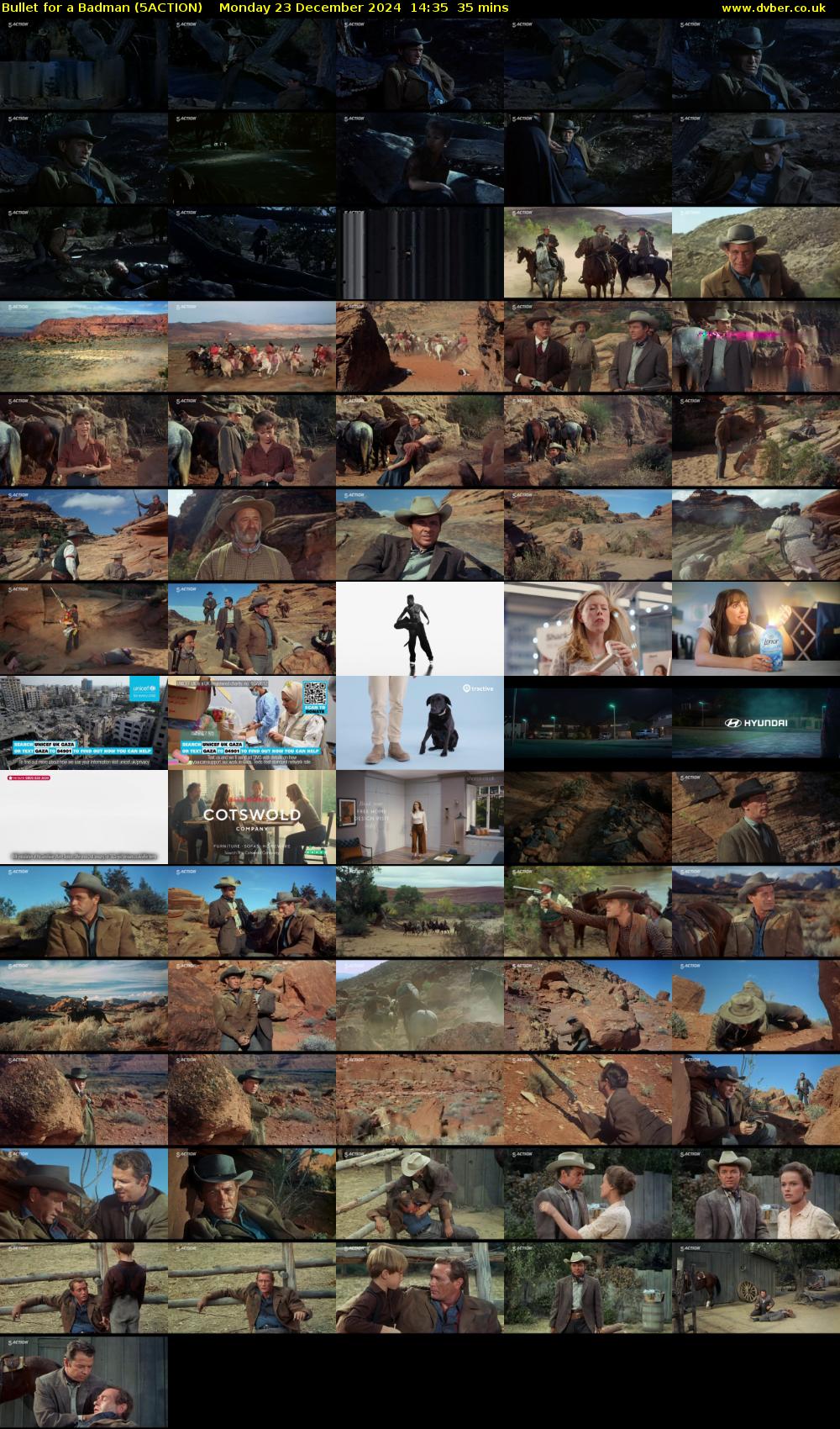 Bullet for a Badman (5ACTION) Monday 23 December 2024 14:35 - 15:10