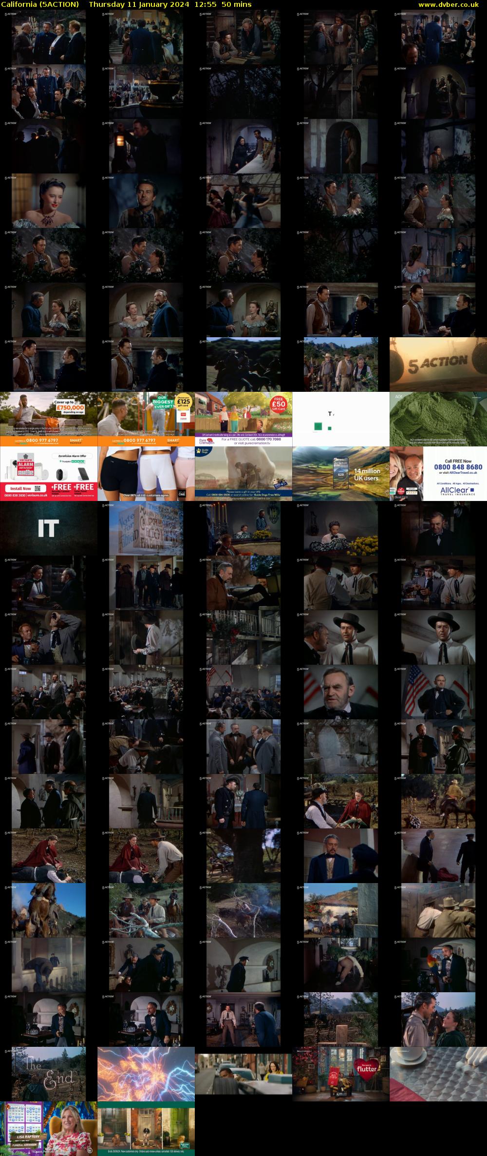 California (5ACTION) Thursday 11 January 2024 12:55 - 13:45