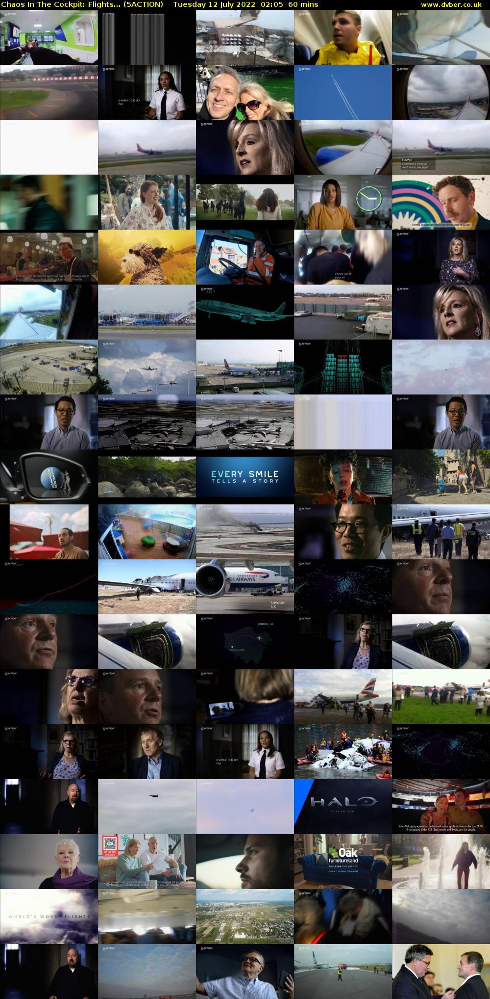 Chaos In The Cockpit: Flights... (5ACTION) Tuesday 12 July 2022 02:05 - 03:05