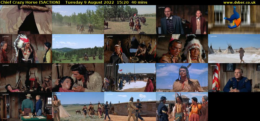Chief Crazy Horse (5ACTION) Tuesday 9 August 2022 15:20 - 16:00